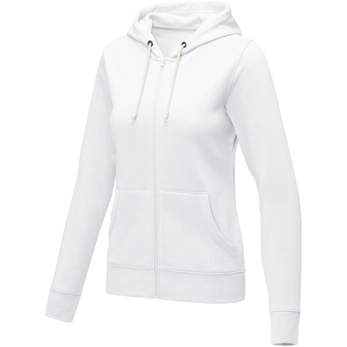 Theron dames hoodie met ritssluiting