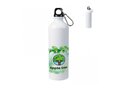 Water bottle aluminum with carabiner sublimation 750ml