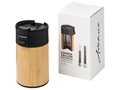 Arca 200 ml leak-proof copper vacuum bamboo tumbler