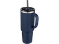 Sydney 1200 ml double wall RCS certified copper vacuum insulated mug with straw 14