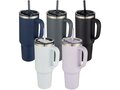 Sydney 1200 ml double wall RCS certified copper vacuum insulated mug with straw 20