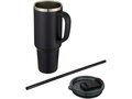 Sydney 1200 ml double wall RCS certified copper vacuum insulated mug with straw 31