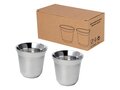 Duo 80 ml RCS certified stainless steel espresso cup set