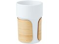 Fika 340 ml tumbler with bamboo sleeve