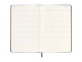 Moleskine hard cover 12 month L horizontal weekly planner 6