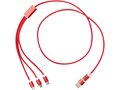 Versatile 5-1 recycled aluminium charging cable 2