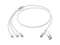 Versatile 5-1 recycled aluminium charging cable 17