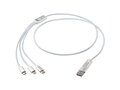 Versatile 5-1 recycled aluminium charging cable 13