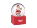 Small snow ball glass ornament 6