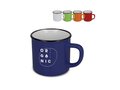 Enamel style ceramic mug 280ml