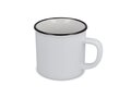 Enamel style ceramic mug 280ml