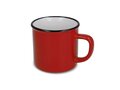 Enamel style ceramic mug 280ml 3