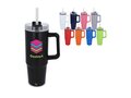 Miami mug with handle and straw GRS 800ml