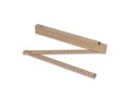 Folding ruler wood 2m premium natural