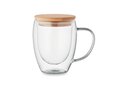 Double wall borosilicate mug