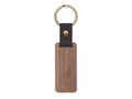 Key ring in walnut and PU