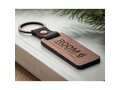 Key ring in walnut and PU 7