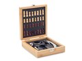 Chess board wine set