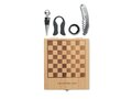 Chess board wine set 4