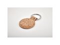 Round cork key ring 2