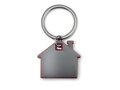 House shape plastic key ring 4