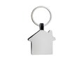 RCS recycled zinc alloy house keyring