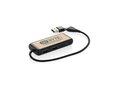 Link RCS recycled plastic and bamboo dual Input USB hub 6