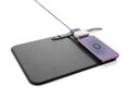 Swiss peak RCS recycled PU 15W 3 in 1 charging mousepad 6