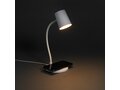 Zenara RCS recycled plastic and cork 15W wireless desk lamp 9