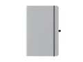 Recycled leather hardcover notebook A5 8