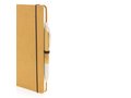 Recycled leather hardcover notebook A5 17
