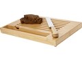 Pao bamboo cutting board with knife