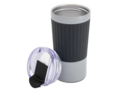 400 ml Thermo mug with transparent flip lid 1