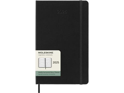 Moleskine hard cover 12 month L horizontal weekly planner