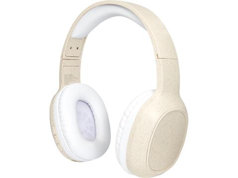 Riff wheat straw Bluetooth® headphones with microphone