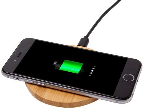 Essence 15W bamboo wireless charging pad