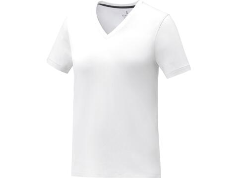 Somoto short sleeve women's V-neck t-shirt