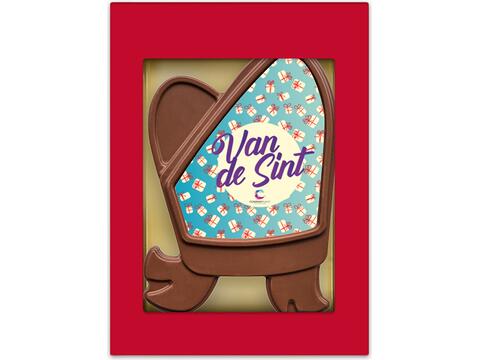 Saint Nicholas Mitre Chocolate - Custom Design Imprint