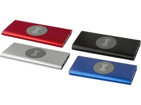 Juice 8000 mAh Type-C recycled aluminium wireless power bank