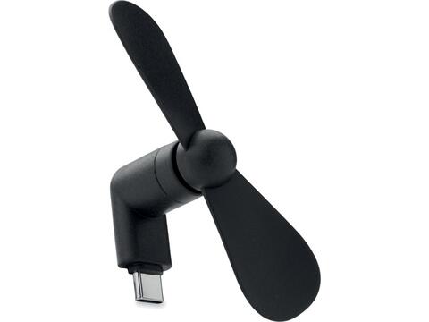 Portable USB-C fan