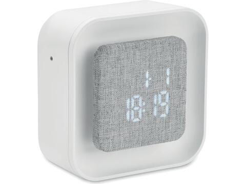 Recycled ABS/RPET alarm clock