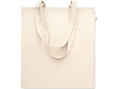 Recycled cotton shopping bag