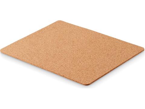 Cork mouse mat