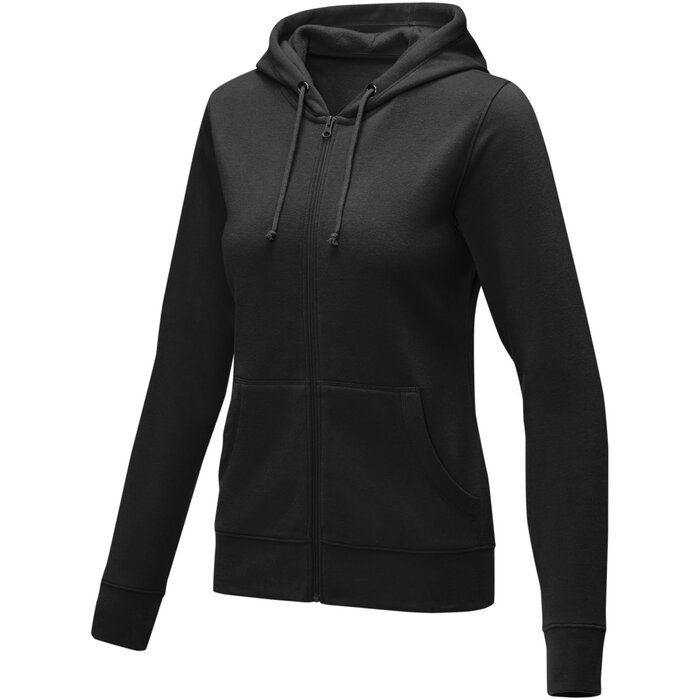 Theron dames hoodie met ritssluiting