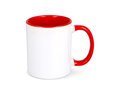 Mug subli Oslo coloré à l'intérieur & anse 300ml 5