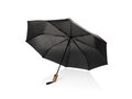 Mini parapluie 21" à ouverture auto en bois d'acacia Kaycey 2