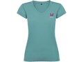 T-shirt Victoria à col en V et manches courtes pour femme 44