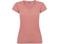 T-shirt Victoria à col en V et manches courtes pour femme 14