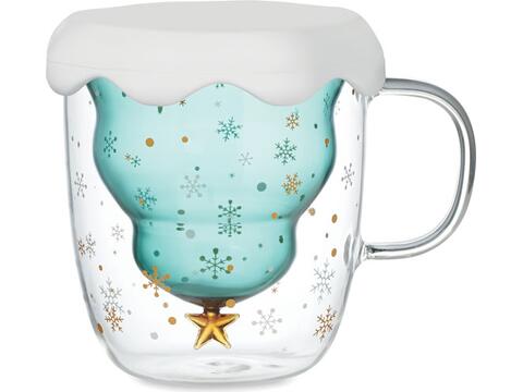 Tasse double paroi en verre