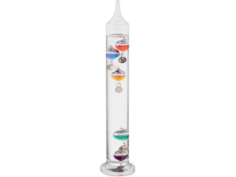 Thermomètre Galileo verre 28cm